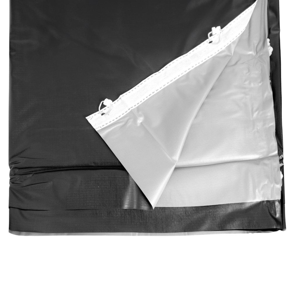 Cortina Blackout Preto - 280x280cm - p/ trilho