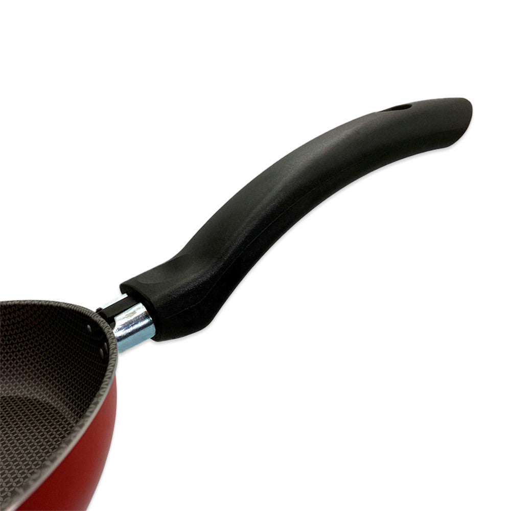 Frigideira Wok 24cm - Vermelha